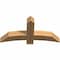 Ekena Millwork Bellingham Timber Gable Bracket, Western Red Cedar, 48"W x 24"H x 5 1/2"D x 5 1/2"F, 12/12 Pitch GBW048X24X0606BEL00SWR - alternate 2